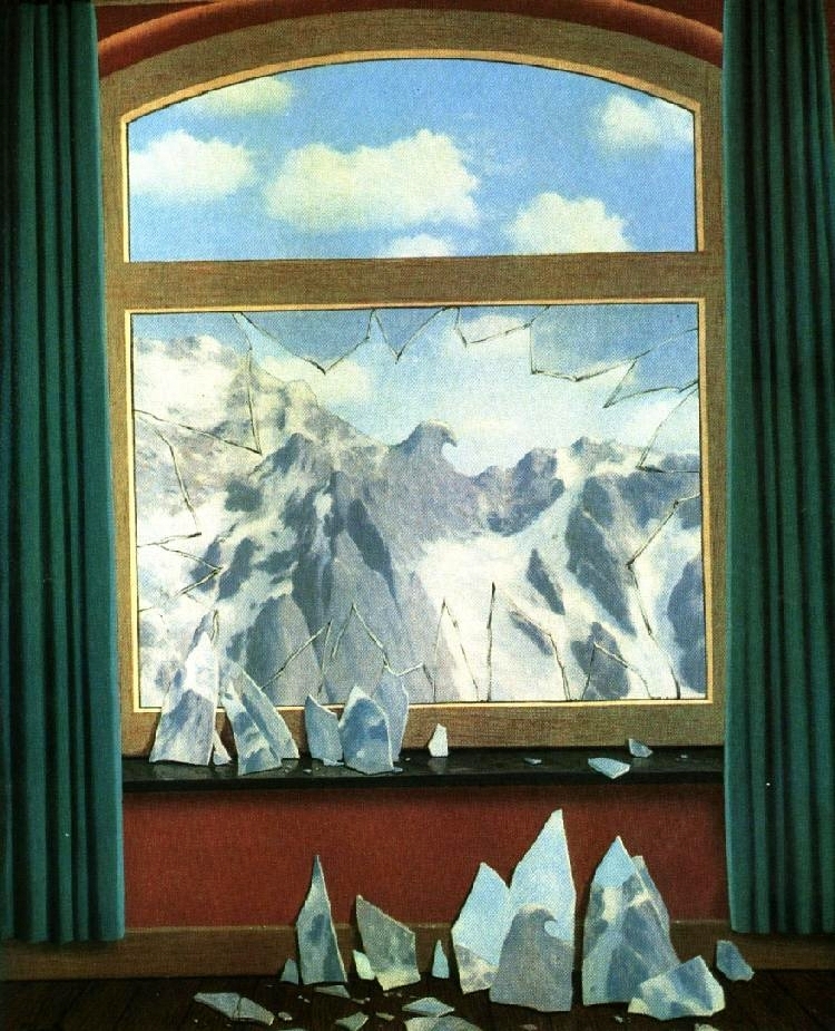 Photo:  Rene Magritte,Il Dominio di Arnheim,1962